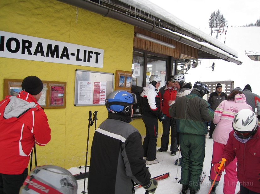 2010_01_30 Skifahren mit der Stadtkapelle (2)